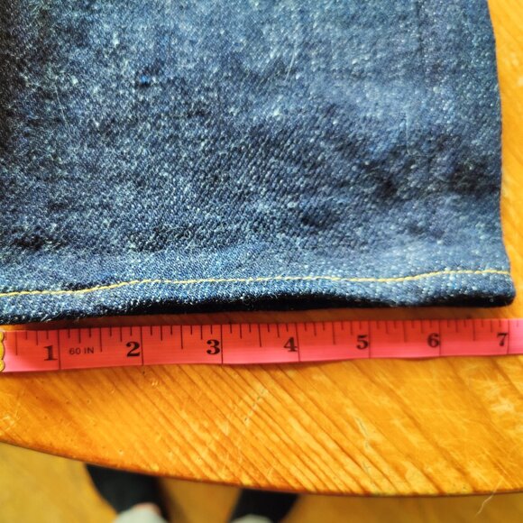 NWT ONI-620DIZR 20oz Dark Indigo Secret Denim Relax Tapered - Picture 7 of 9